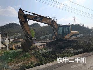贵州-六盘水市二手卡特彼勒320C挖掘机实拍照片