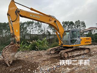 防城港加藤HD1023R挖掘机实拍图片
