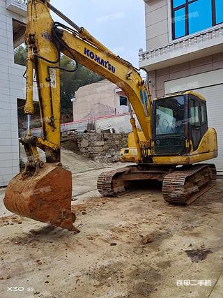 湖南-益阳市二手小松PC110-7挖掘机实拍照片