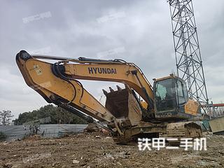 四川-成都市二手现代R225LVS挖掘机实拍照片