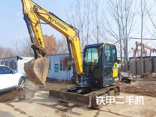 郑州现代HX55挖掘机实拍图片
