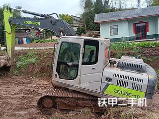 四川-南充市二手中联重科ZE135E-10挖掘机实拍照片