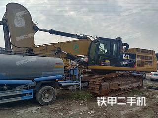四川-广元市二手卡特彼勒349D2L液压挖掘机实拍照片