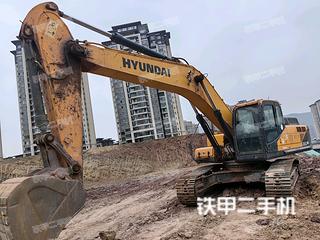 四川-广元市二手现代R350LVS挖掘机实拍照片