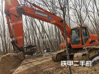 河南-郑州市二手斗山DH220LC-V挖掘机实拍照片