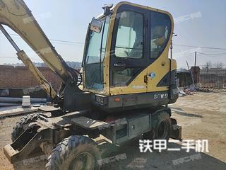 上海现代R60W-9挖掘机实拍图片