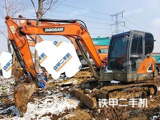 安徽-安庆市二手斗山DX55-9C挖掘机实拍照片