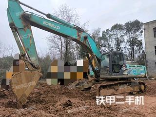 湖南-益阳市二手神钢SK350LC-8挖掘机实拍照片
