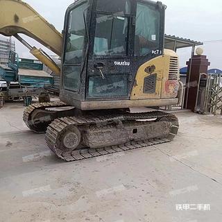 庆阳小松PC60-8挖掘机实拍图片