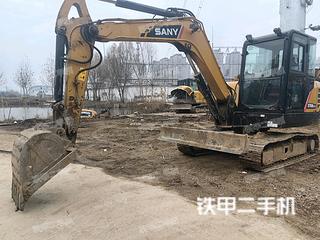 江苏-盐城市二手三一重工SY55C挖掘机实拍照片