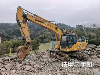 浙江-丽水市二手龙工LG6225E挖掘机实拍照片