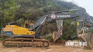 广西-桂林市二手沃尔沃EC380DL挖掘机实拍照片