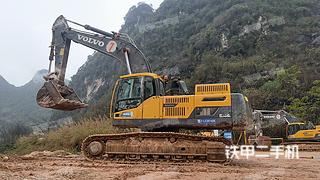 广西-桂林市二手沃尔沃EC380DL挖掘机实拍照片