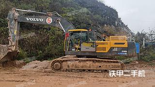 广西-桂林市二手沃尔沃EC480D挖掘机实拍照片