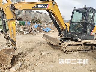 山东-青岛市二手三一重工SY55C挖掘机实拍照片