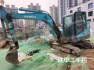 天津-天津市二手山河智能SWE60E挖掘机实拍照片