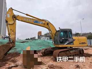 湖南-益阳市二手加藤HD820V挖掘机实拍照片