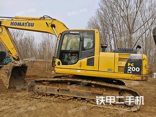 北京-北京市二手小松PC200LC-8挖掘机实拍照片