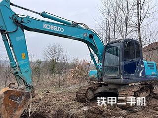 安徽-铜陵市二手神钢SK130-8挖掘机实拍照片