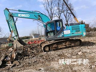 江苏-扬州市二手神钢SK200-10挖掘机实拍照片
