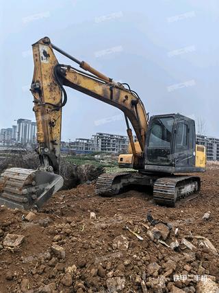 陕西-汉中市二手现代R150LC-7挖掘机实拍照片