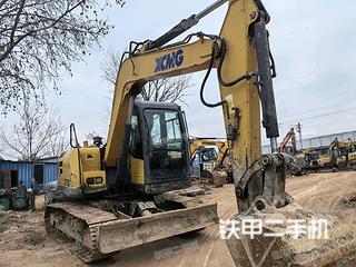 四川-广元市二手徐工XE75D挖掘机实拍照片