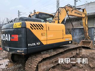四川-广元市二手现代R150LC-9挖掘机实拍照片