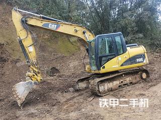 深圳卡特彼勒312C挖掘机实拍图片