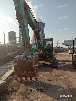 山东-莱芜市二手神钢SK210LC-8挖掘机实拍照片