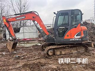 安徽-铜陵市二手斗山DX55-9C挖掘机实拍照片