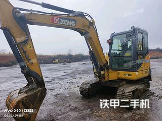 江西-新余市二手徐工XE60DA挖掘机实拍照片