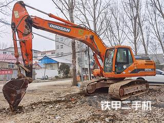 河南-郑州市二手斗山DH215-9E挖掘机实拍照片