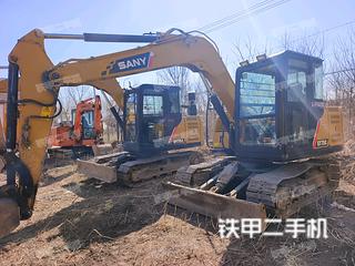 天津三一重工SY75挖掘机实拍图片