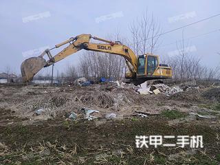广州山东临工E6205F挖掘机实拍图片