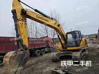 河南-驻马店市二手柳工CLG920EES挖掘机实拍照片