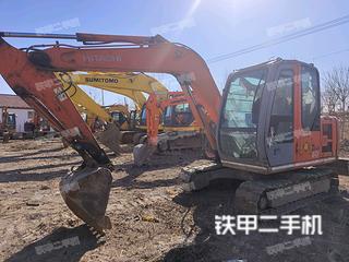 天津日立ZX60挖掘机实拍图片