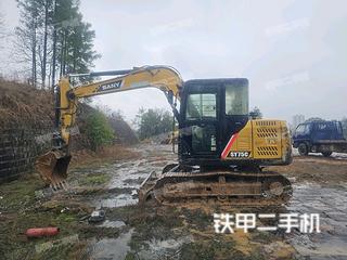 江西-鹰潭市二手三一重工SY75C挖掘机实拍照片