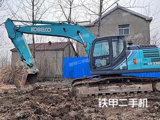 安徽-铜陵市二手神钢SK260LC-10挖掘机实拍照片