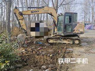 驻马店三一重工SY75C挖掘机实拍图片