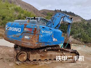湖南-益阳市二手山重建机GC228LC-8挖掘机实拍照片