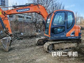 朝阳斗山DX75-9C挖掘机实拍图片
