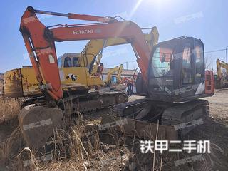 宁河日立ZX70-5G挖掘机实拍图片