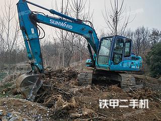 河南-驻马店市二手山河智能SWE150F挖掘机实拍照片