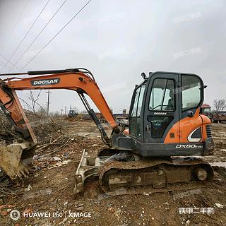 萍乡斗山DX60E-9CN挖掘机实拍图片