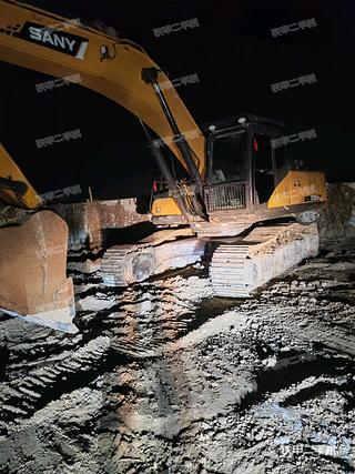 北京三一重工SY355H挖掘机实拍图片