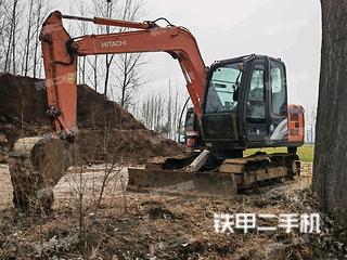 河南-驻马店市二手日立ZX70-5A挖掘机实拍照片