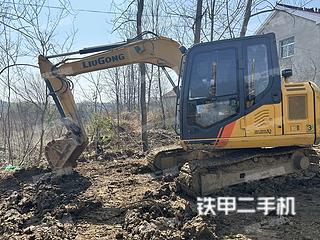 安徽-六安市二手柳工CLG9075E挖掘机实拍照片