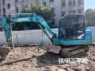 安徽-铜陵市二手神钢SK60-8挖掘机实拍照片