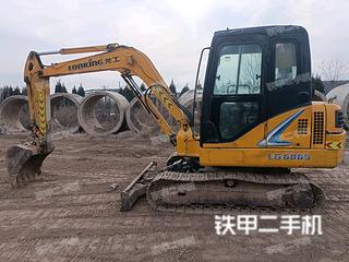 泰安龙工LG6065挖掘机实拍图片