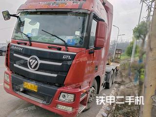 徐汇福田欧曼8X4平板运输车实拍图片